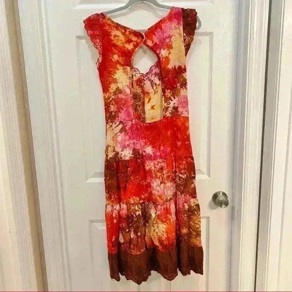 Valija Gitana tiedye gypsy flowy summer dress - Picture 2 of 6